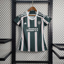 CAMISOLA FEMININA DO MANCHESTER UNITED 24/25 ROXO