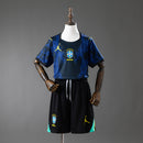 Kit Infantil Brasil Away Copa do Mundo 2026