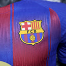 Camisola Player do Barcelona 25/26 Azul e Vermelho