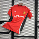 CAMISA DO MANCHESTER UNITED 24/25 VERMELHO PRÉ JOGO
